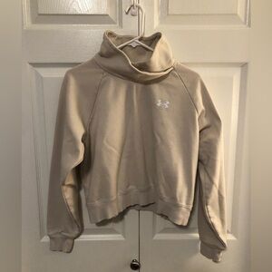 Under Armour Women's Beige Cowl Neck Sweater